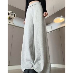 Quần Ống Rộng Cạp Cao Dài Đến Sàn Cho Nữ Quần Dài Thường Ngày Quần Ống Rộng Thoải Mái Quần Ống Rộng Cạp Cao Quần Ống Rộng