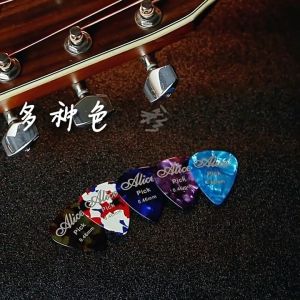 10 Pcs Alice Pearl Celluloid Guitar Picks For Electric Guitar Mediator Thickness 0.96mm