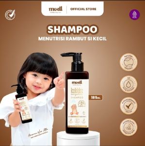 Moell Shampoo Bubbles Bubbles Everywhere 185 gr | Shampo Bayi Natural