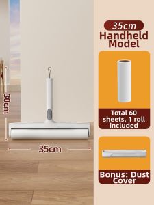 DOLANX | Powerful Lint Roller Long Handle Replacement Sheets