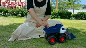 LSRC Summer New Childrens Large Engineering Vehicle Excavator Dumper Model Beach Toy