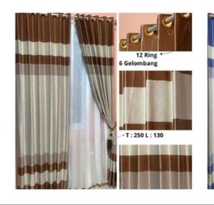 PROMO GORDEN MURAH BLACKOUT IMPORT/GORDEN JENDERAL KOMBINASI/GORDEN LUBANG MINIMALIS/GORDEN RINGSMOK /TIRAI GORDEN PINTU/GORDEN SEKAT KACA PINTU/GORDEN TINGGI 150200  220  250/GORDEN EMBOS DLL