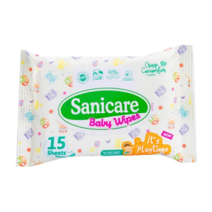 Sanicare Baby Wipes Its Playtime 15 Sheets