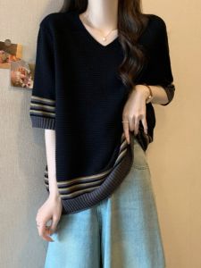 AIYITI | Age-Defying Plus Size Knit T-Shirt