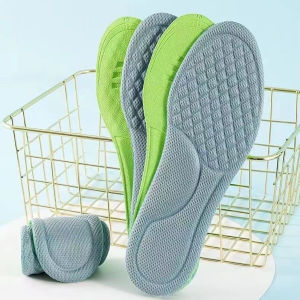 ZEO Cotton Insoles for Shoes Deodorization Sweat Absorption Insert Sport Shoes Running Pads