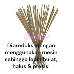 Stick Bambu (+-)65 CM Diameter 5 MM Tumpul Isi 50 Pcs