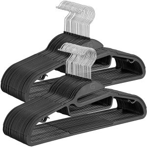 Móc Quần Áo Bằng Thép Không Gỉ Chống Trượt Hình Chữ U Đa Năng Bằng Nhựa Không Để Lại Dấu Vết Dùng Trong Nhà Và Ngoài Trời