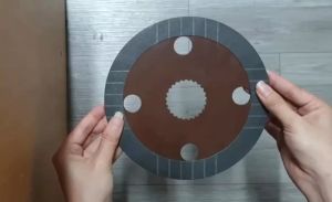 Lá bố thắng máy cày iseki ( 183 x 25 răng) ( má phanh dĩa  xài chung cho nhiều dòng máy nông nghiệp)