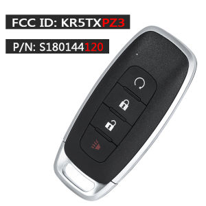 KEYECU 433MHz 4A Chip S180146120 S180146127 KR5TXPZ3 Keyless-Go Smart Remote Key Fob for Nissan Pathfinder Rogue Kicks 2022-2024