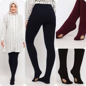 CELANA LEGGING WUDHU POLOS FIT TO L