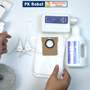 Phụ Kiện Robot Mijia M30 Model D102 Bản Nội Địa Chổi Lăn Chính Chổi Cạnh Bộ Lọc Hepa Giẻ Lau Túi Đựng Bụi/