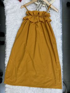 Váy ngủ 2 dây chất liệu mềm mại thoáng mát mềm mịn cao cấp Freesize từ 40-60kg