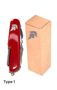 Swiss knife 12 in 1 pure stainless steel knight