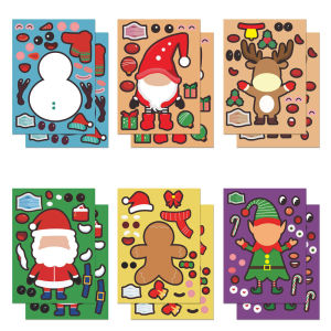 ของเล่น DIY สำหรับเด็ก ภาพวาด ป้ายติดหนังสือ อุปกรณ์งานฝีมือ ของเล่นที่มีประโยชน์ ผูกพันกับการเล่น รูปภาพการ์ตูน วัย 4-12 ปี