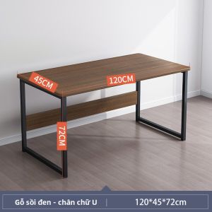 GUANGMANZHI | Bàn Làm Việc Đơn Giản Màu Trắng Lớn