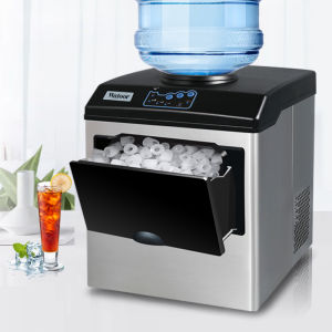 Watoor | Commercial Home Use Small Cube Ice Maker with Water Bottle 25kg