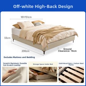 Storage Bed Tatami Frame No Headboard Small Space Friendly