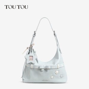 TOUTOU | New Spring Summer Starry Hobo Crossbody Bag Large Capacity