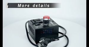 AC 220V/10000W Variable Voltage Regulator Dimmers Motor Speed Controller Regulation Device For Router Fan
