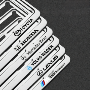 RUYI | Aluminum Thickened Car Exclusive Protective License Plate Frame