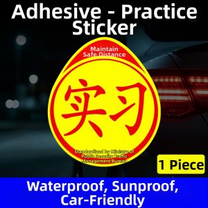 MOTCINO | New Driver Super Large Static Car Sticker
