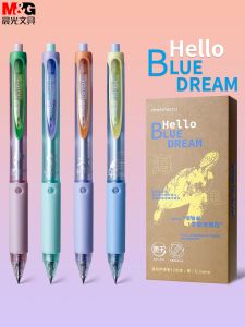 Morning Light Dreamer 0.5mm Bullet Tip Ballpoint Pen Creative Office Supply Black Signature Pen Student Office Stationery