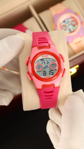 Jam Tangan Digital Anak SKMEI 2309 PINK ROSERED WATER RESIST 30M