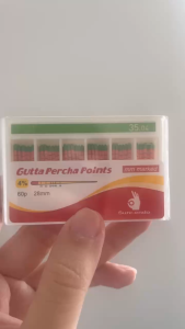 Cone Chính Gutta Percha 4% & 6% Hãng Sure Endo Hàn Quốc - hộp 60 cây
