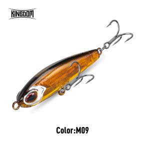 Kingdom Fishing Lures Slow Sinking Pencil Hard Baits 40mm/4g Artificial Hard Baits High Quality Wobblers Fishing Tackle Lure