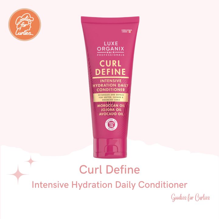 LUXE ORGANIX Curl Define Intensive Hydration Daily Conditioner 210ml ...