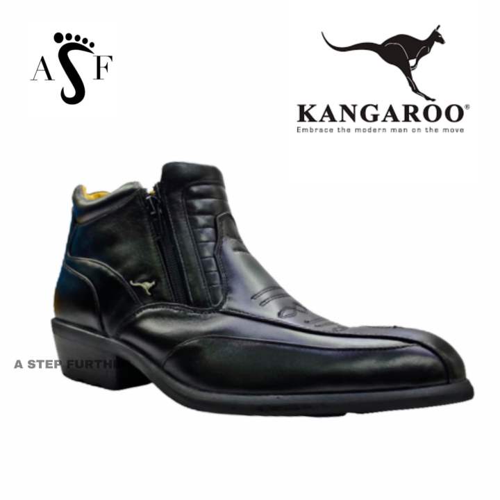 Original Kangaroo Men Full Leather Boots Formal Shoes lifestyle
