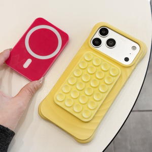 Silicone Suction Cup Magnetic Mobile Phone Holder For Magsafe Phone Holder Wall Mount Stand For iPhone 12/13/14/15/16/17 Bracket