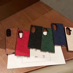 Luxury Plating Dragon Pattern Leather Case for Samsung Galaxy Z Fold 8 Ultra 7 6 5 4 3 Shockproof Glass Screen Protect PU Cover