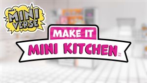 MGAs Miniverse Make It Mini Kitchen with 2 Mini Over Mitts Playset