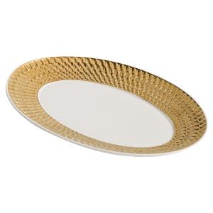YOGEHOME | Silver and Colorful Ceramic Fish Platter