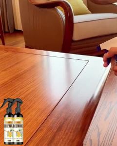 Natural Beeswax Spray Multi-purpose Waterproof Wear Resistant Furniture Polish for Wooden Floors Stain Scratches Repair Cleaning