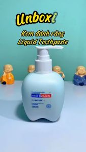 Kem đánh răng FreshToothpaste loại bỏ cao răng ố vàng sạch răng trắng sáng