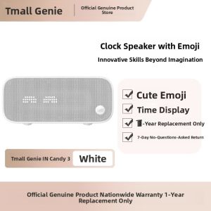 Smart Speaker in Sugar 3 Voice Controlled Remote Bluetooth Network Music Clock Home Use Small Q Sugar Tianmao Spirit