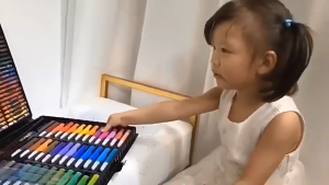 Anakkid---Childrens art set marker pen painting watercolor pen pencil stationery set 150 pieces/280 pieces/set