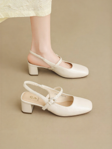 Josiny | Buckle Strap Mary Jane Sandals