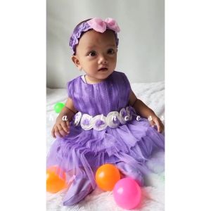 COD Dress Bayi Perempuan 6-12 Bulan Import Korean Style Sage Green Outfit Kondangan Anak Terbaru Gaun Baptis Bayi 1 Tahun Warna Putih Bersih Coklat Silver Marun Acara Hari Raya Akikah Aqiqah KAP108