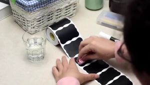 120Pcs/ Roll Labels Stickers Waterproof Removable Blackboard Label Pantry Storage Protable Stickers