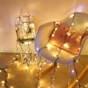 Multicolor Solar String Lights Outdoor Solar Powered Christmas Lights Waterproof Solar Fairy Xmas Tree Lights