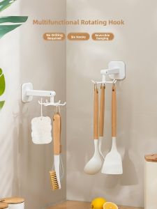 Dehub | No-Drill Wall Mounting Hook Kitchen Organizer