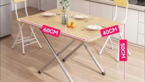 Bàn ăn bàn làm việc tiện lợi đa năng tiết kiệm không gian phong cách tối giản