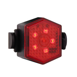 Đèn Hậu Xe Đạp 5 Đèn LED Siêu Sáng Sạc USB Chống Nước Dành Cho Đạp Xe Ban Đêm - Đèn Xe Đạp LED Với Độ Sáng Cao