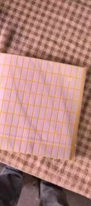 1680 pcs  (15 Sheets) White Labels Stickers for Writing Diamond Painting Labels Storage Container Sticker (15 Sheets)
