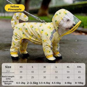 7o | Waterproof Full-body Small Dog Raincoat