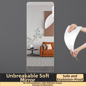 NAIFUNA | Self-adhesive Easy Installation HD Trial Mirror