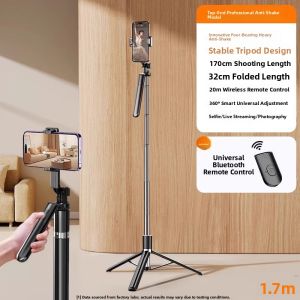 Multi-Function Live Streaming Phone Tripod with Bluetooth Remote Control | A Great Pick for tripod stand holder Lovers
